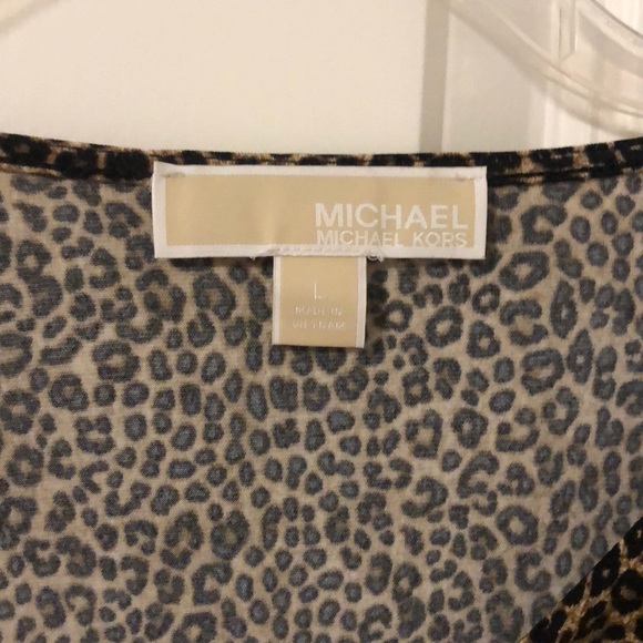 Michael Kors Leopard Shirt - Picture 2 of 4